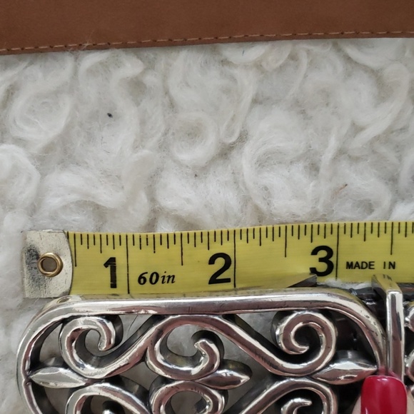 Brighton Faux Alligator Crocodile Belt - Picture 4 of 6